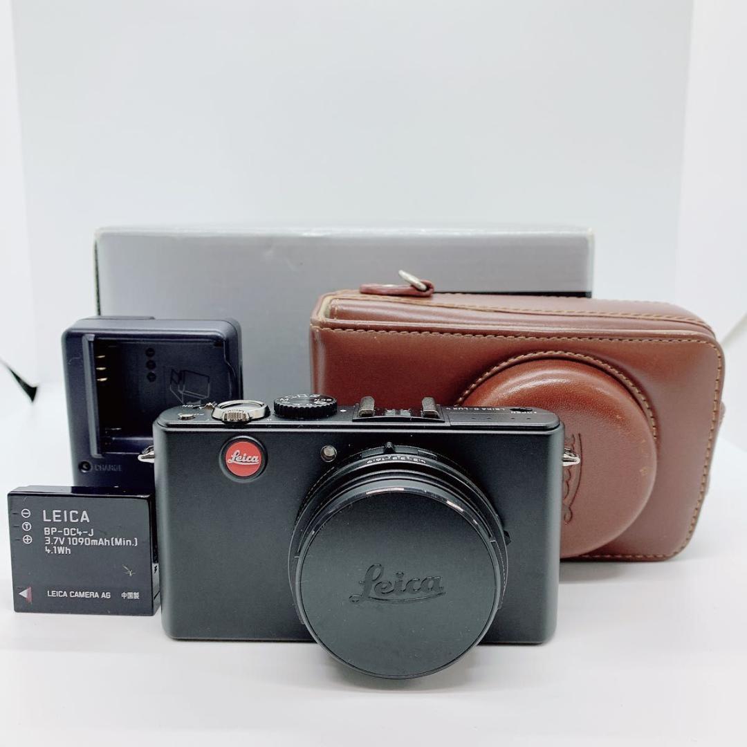 LEICA D-LUX4 デジカメ ライカ ブラック M304 動作品