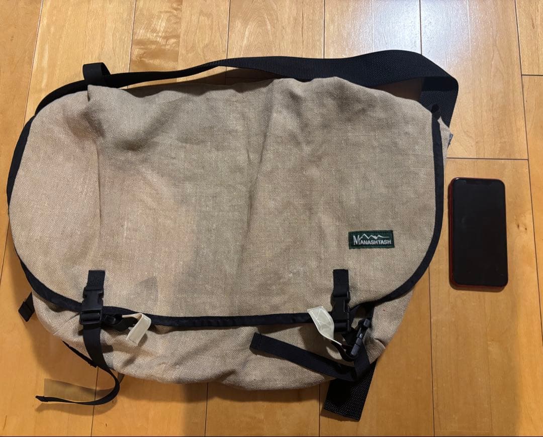 MANASHTASH★ マナスタッシュ 90年代レア★メッセンジャーバッグ