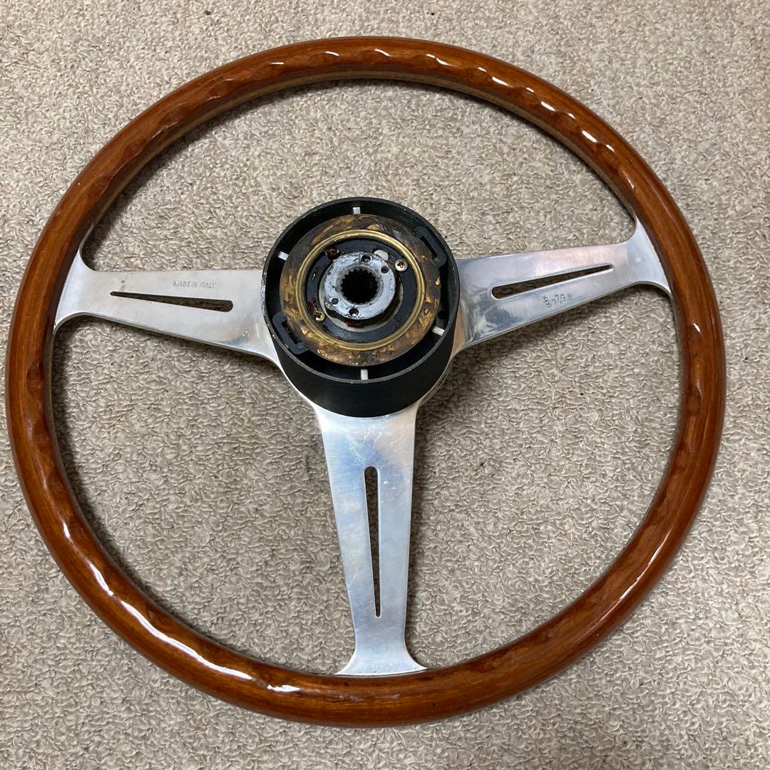 FS！当時物　ナルディ　クラシック　ウッド　ステアリング　NARDI正規品