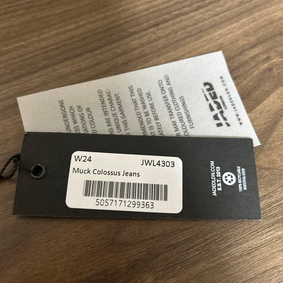 パンツ Jaded London MUD WASH COLOSSUS JEANS W24