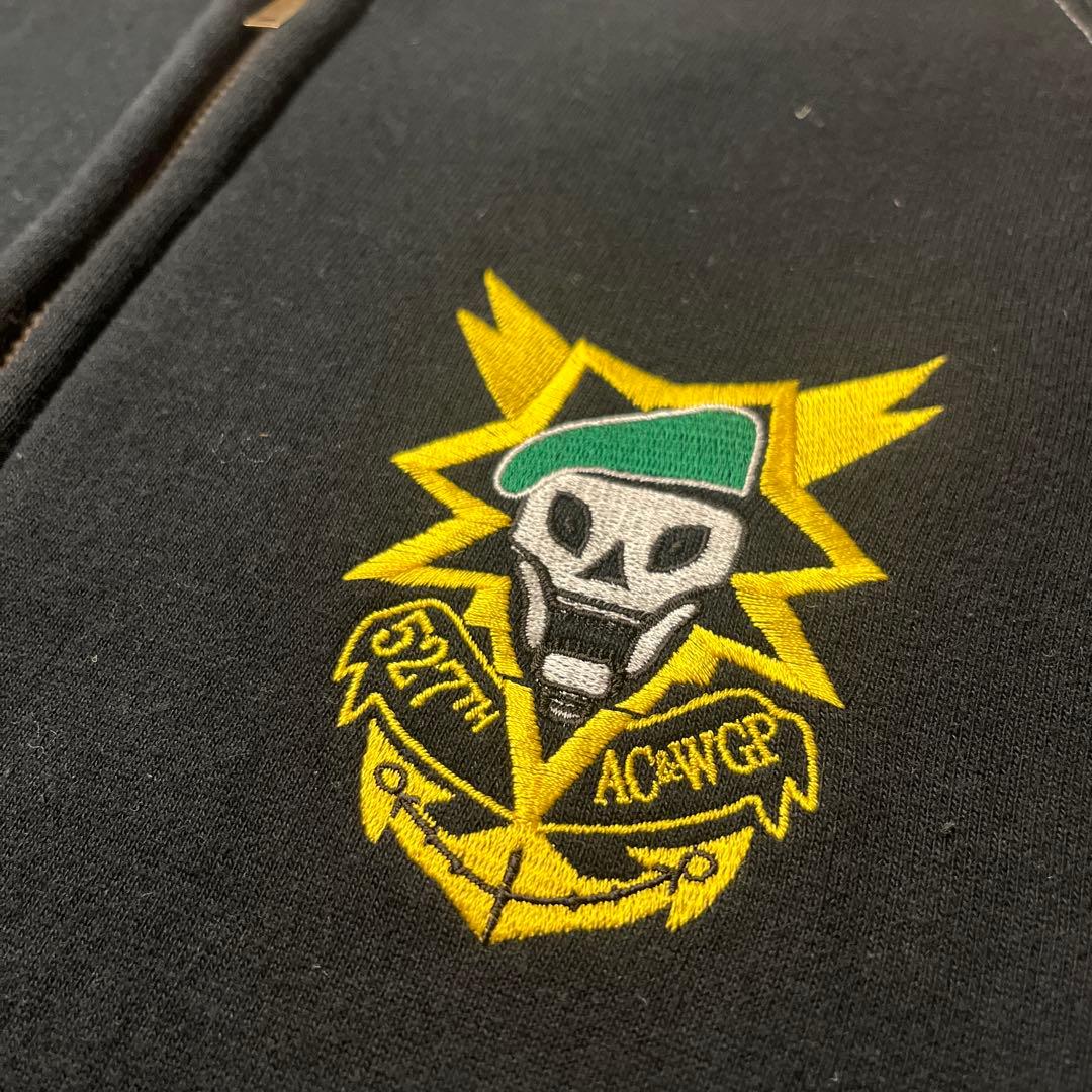 cushman クッシュマン スーベニアジャケット スウェット 高尾山 スカル