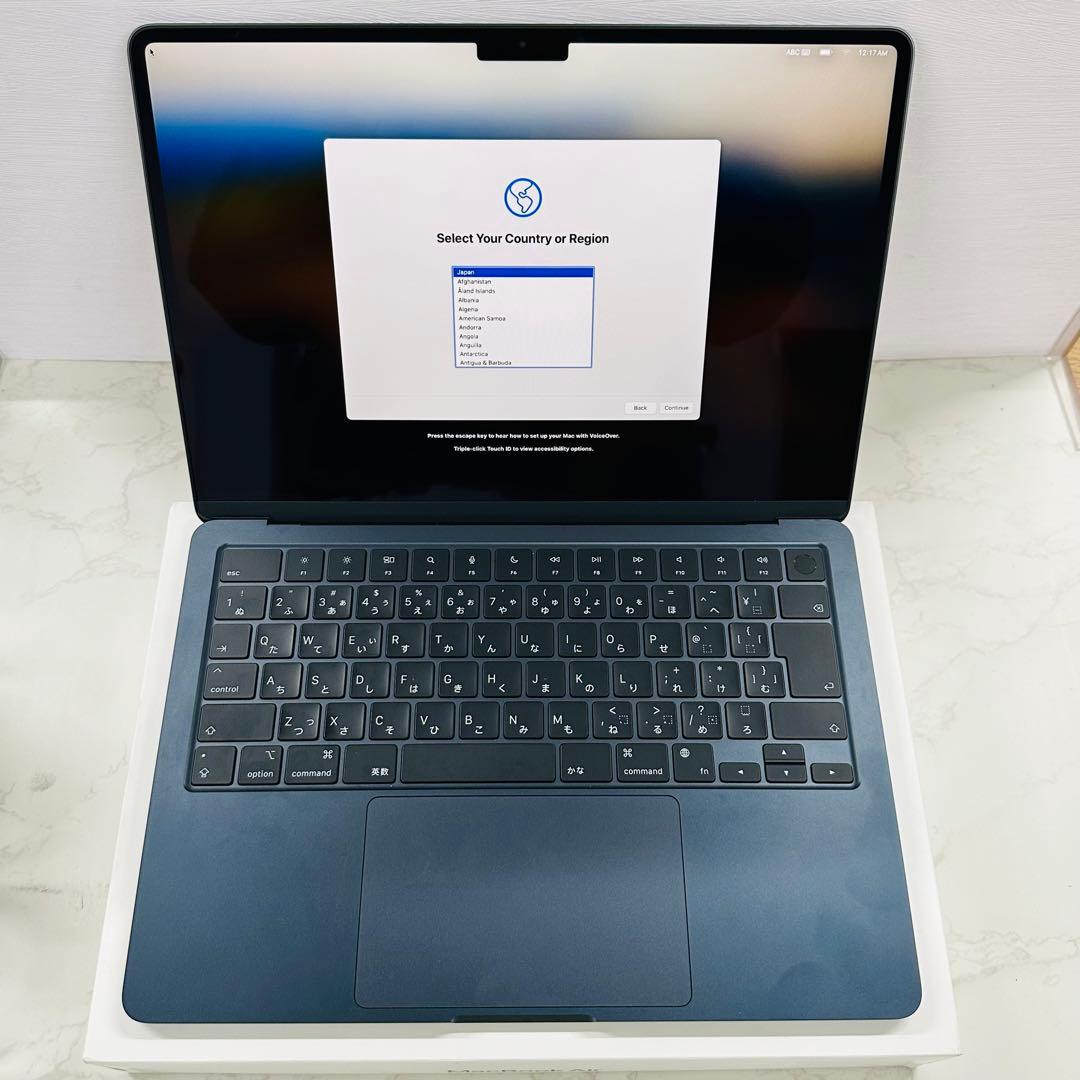 MacBook Air 13インチ 2022 M2 16GB 256GB