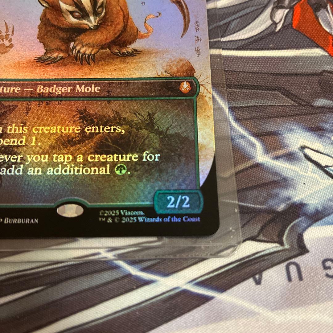 アナグマモグラの仔 Badgermole Cub 英語foil1枚