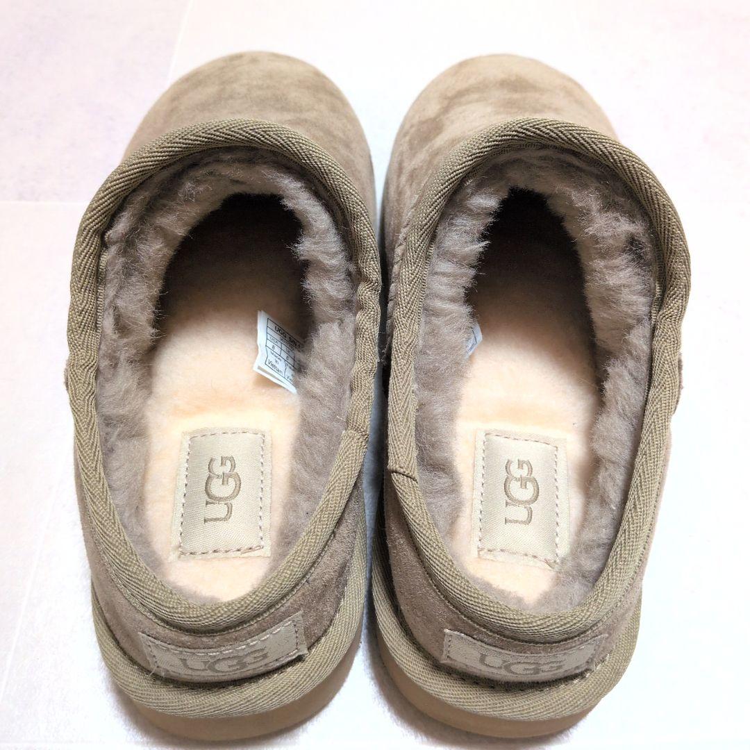 【未使用級】UGG アグ　クラシック スリッパ　25cm ムートン　スリッポン