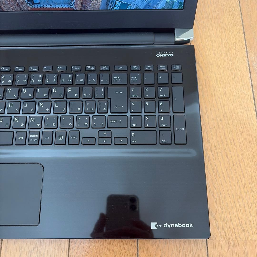 美品 東芝Dynabook T55/CB i3-7100U SSD512GB