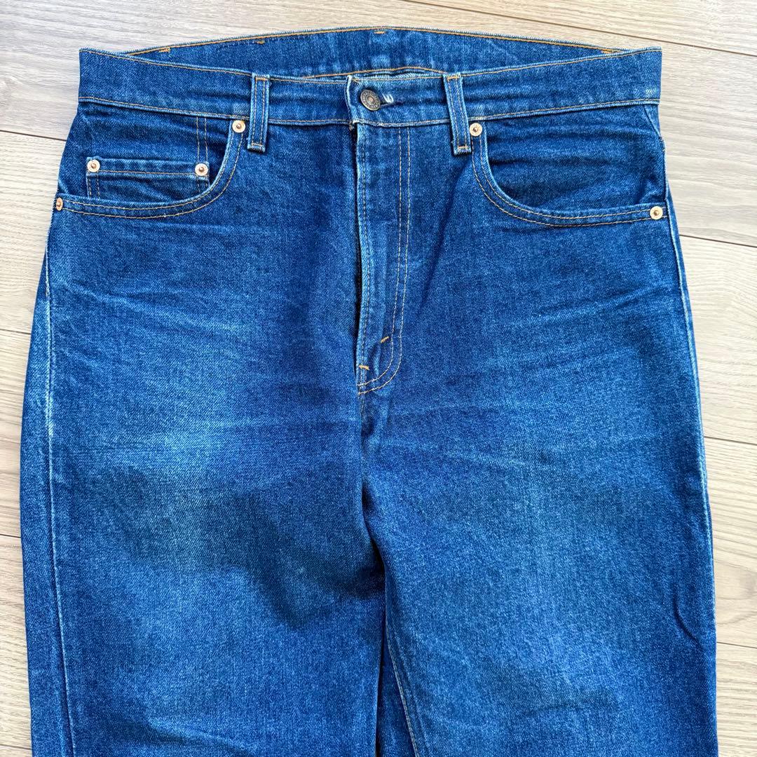 希少 90s USA製 Levi's 505 W34 L30 濃紺 送料無料
