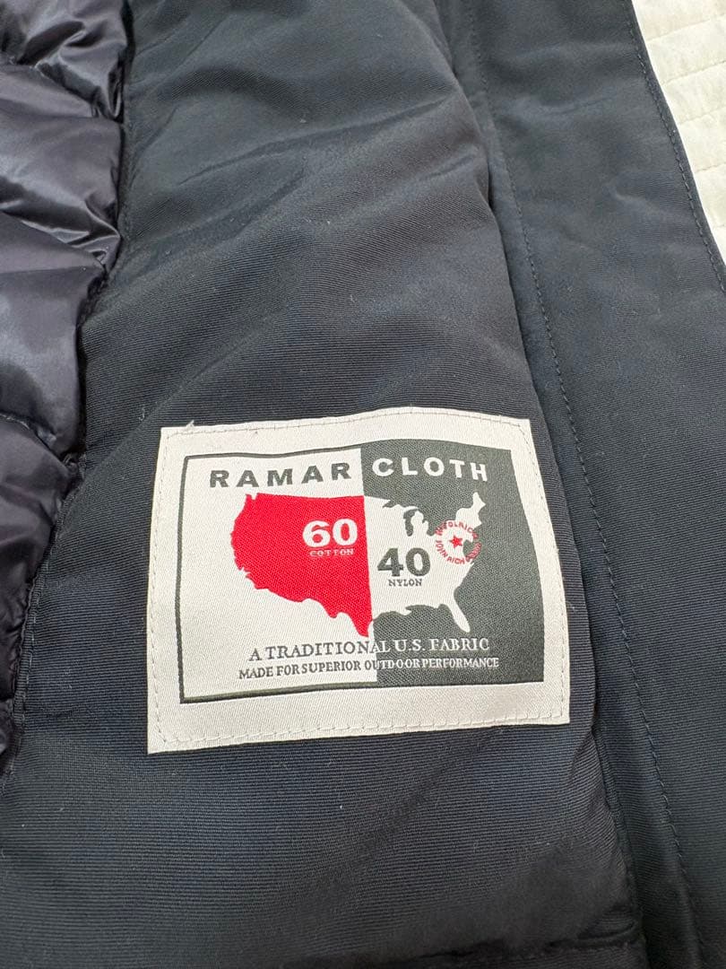 極美品⭐︎ ウールリッチ　ボウブリッジ　ファー　ダウンコート　XS ネイビー