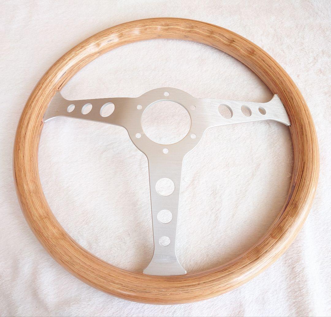 未使用 TIYPEOR ウッドステアリング 15インチ 社外