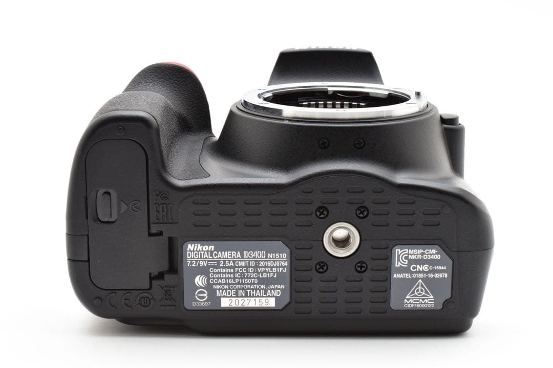 【美品】 ニコン Nikon D3400 ダブルズームセット一眼レフカメラ