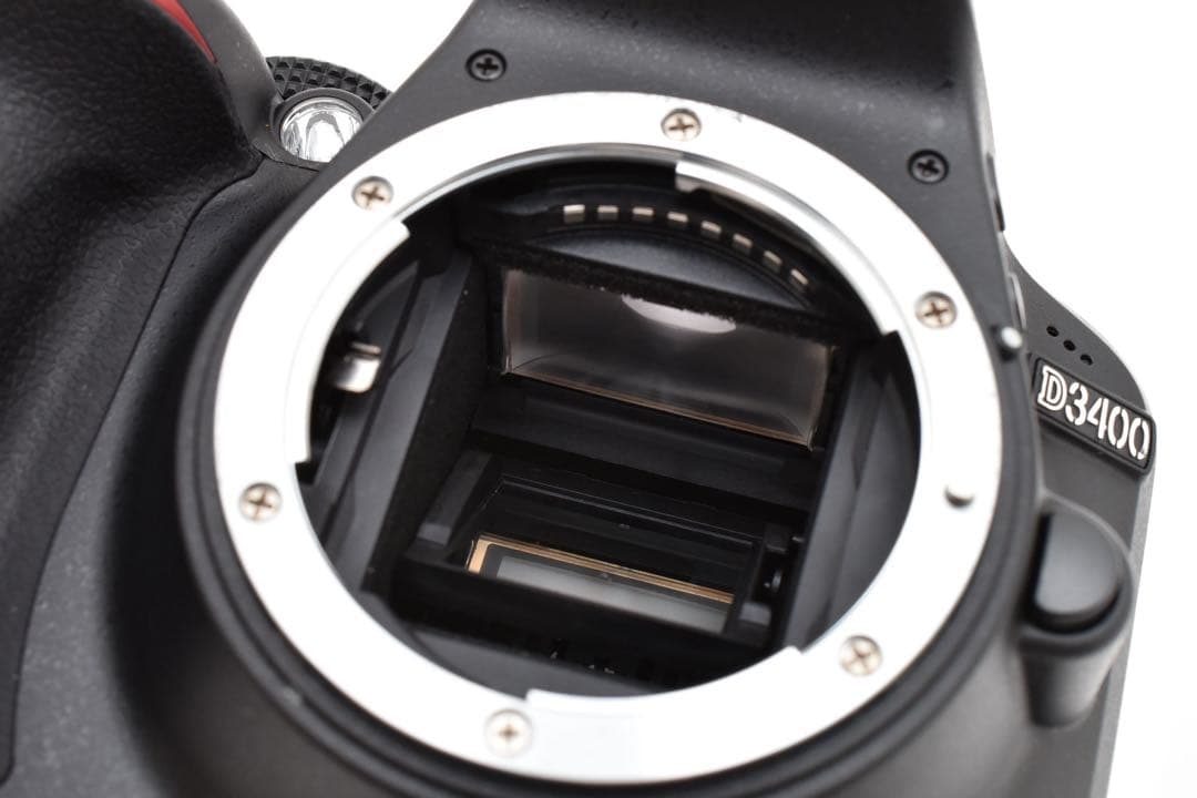 【美品】 ニコン Nikon D3400 ダブルズームセット一眼レフカメラ
