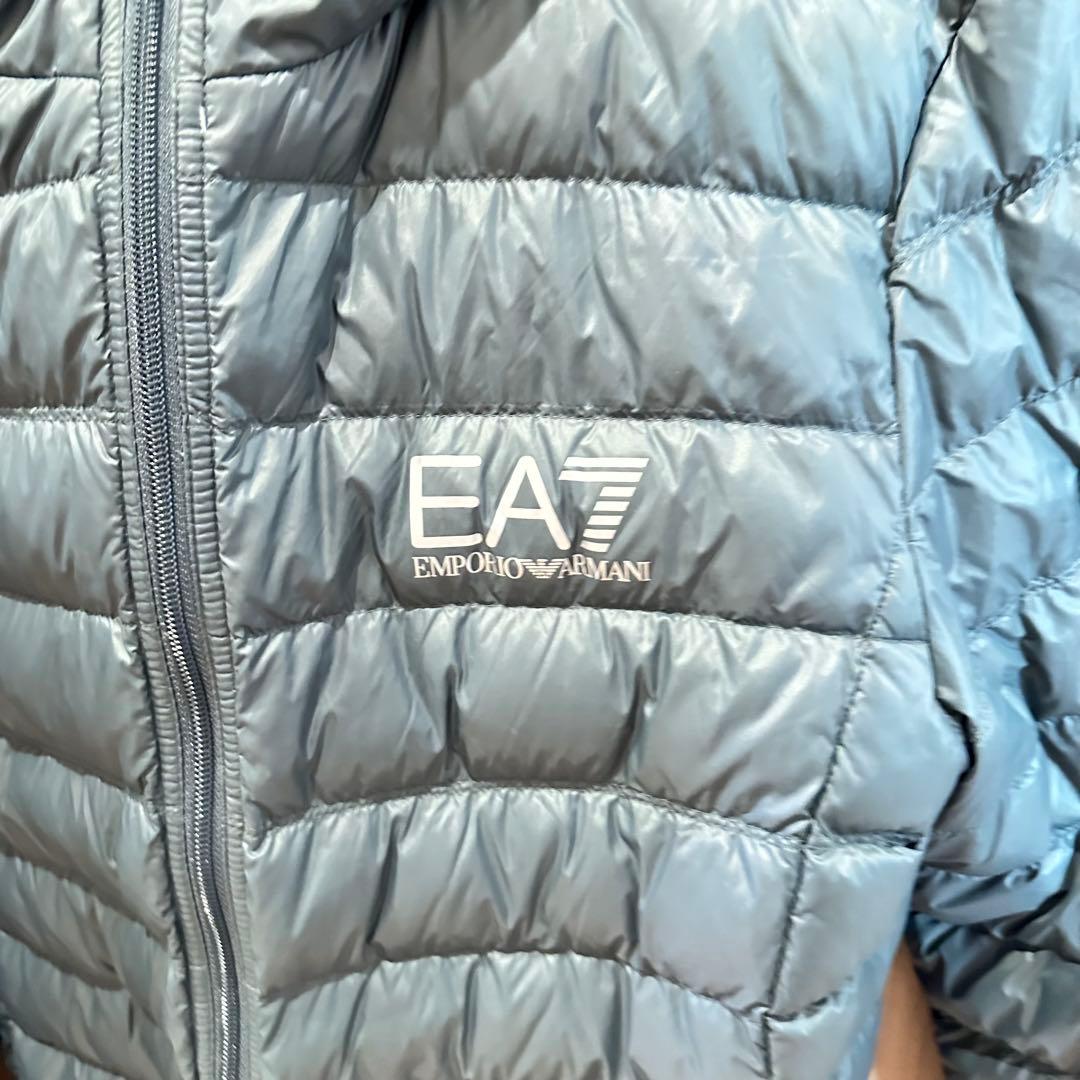EA7 Emporio Armani グレー ダウンジャケット