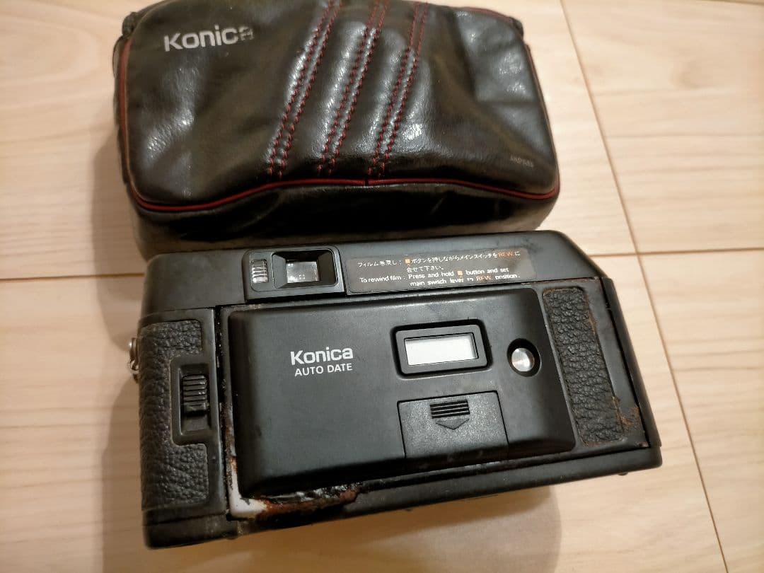 【昭和レトロ】コニカ アナログカメラ フィルムカメラ ジャンク オブジェに　希少