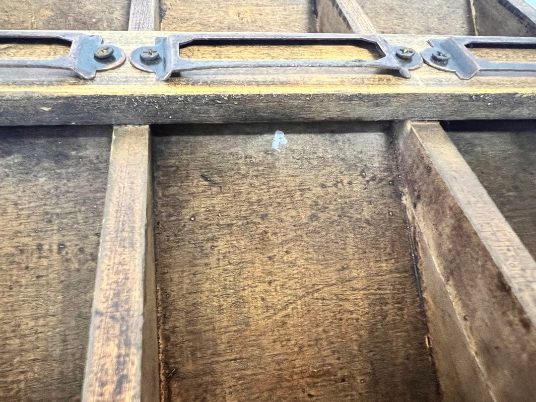 木製ヴィンテージラック 20仕切り　アクセサリー陳列　イベント什器レア！ジャンク