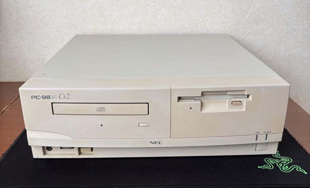 PC-9821Cs2 本体 動作品 CF256MB