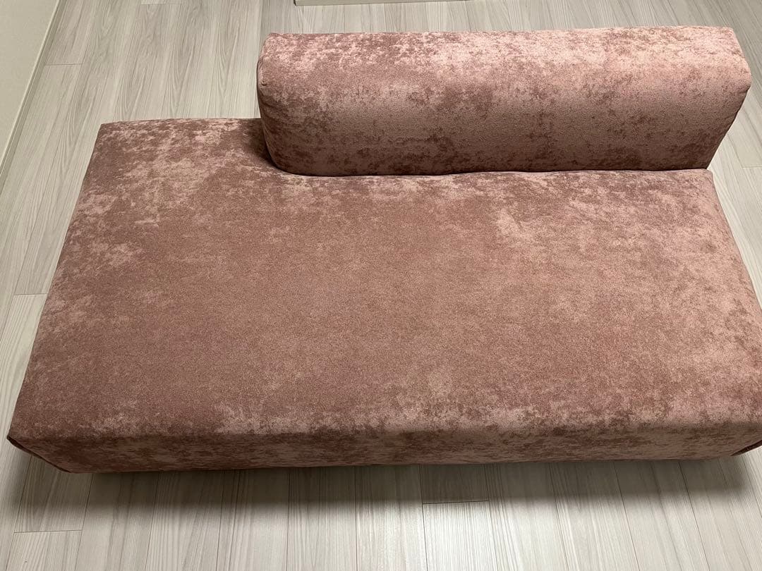 Francfranc メーネ ピンク ソファR カウチR ②