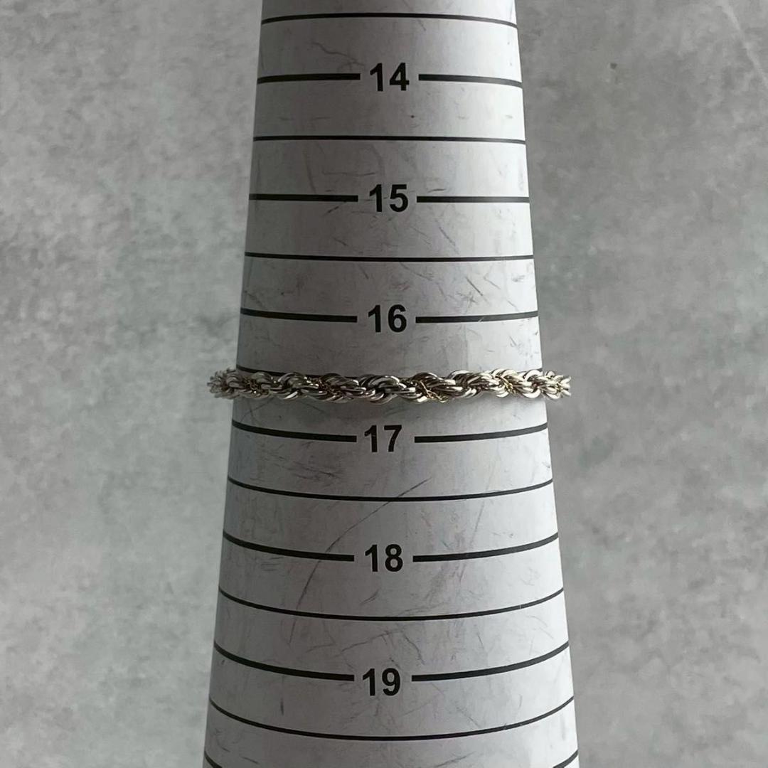 ティファニー ツイスト ロープ チェーン コンビ ブレスレット TQ6fe