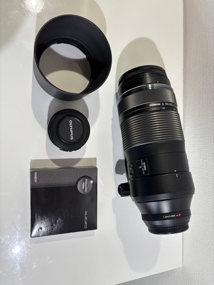 M.ZUIKO DIGITAL ED 100-400mm F5.0-6.3IS他