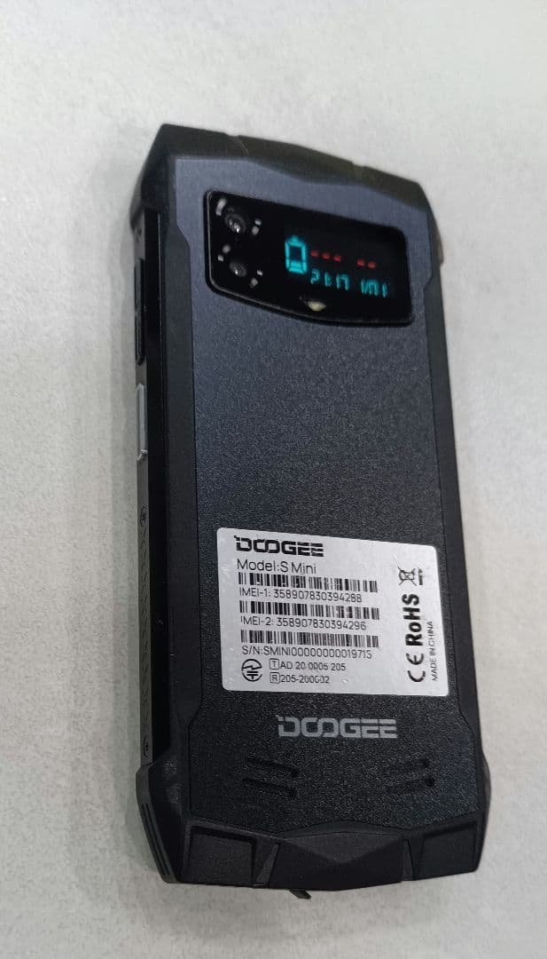 doogee s miniシムフリー RAM（8GB+7GB）　ROM256GB