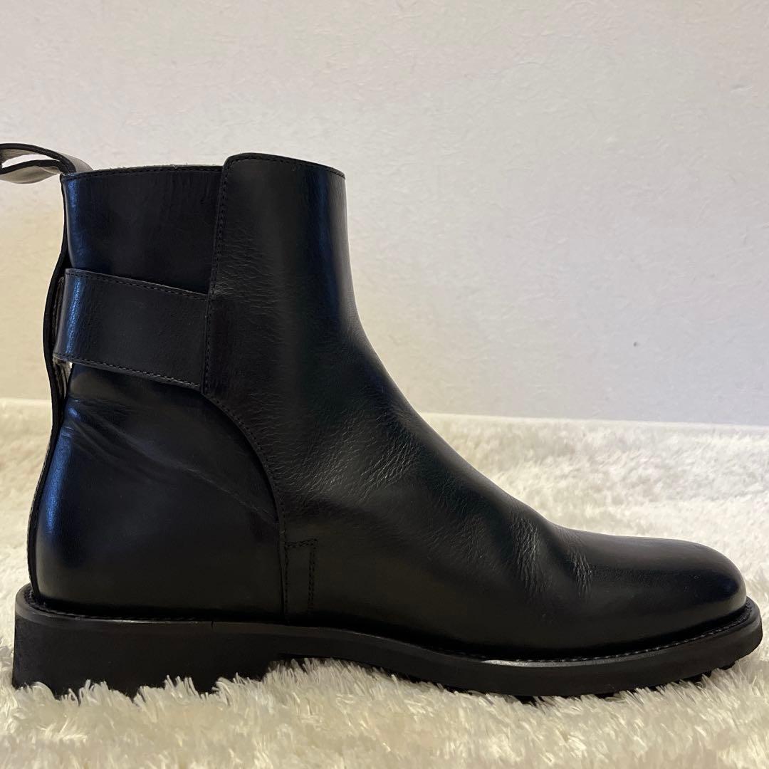 マーガレットハウエル　LEATHER STUD STRAP BOOT レザー