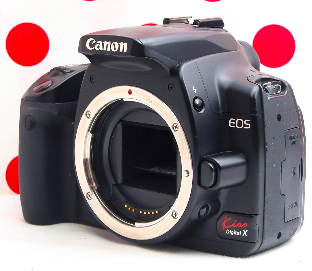 Canon kiss x❤スマホ転送❤ダブルレンズ❤カメラバッグ付❤一眼レフ
