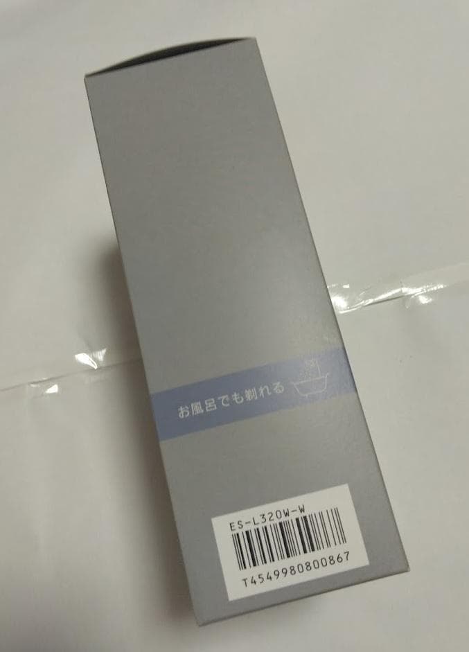 パナソニックラムダッシュ 3枚刃 電動 髭剃り メンズ ES-L320W-W 白