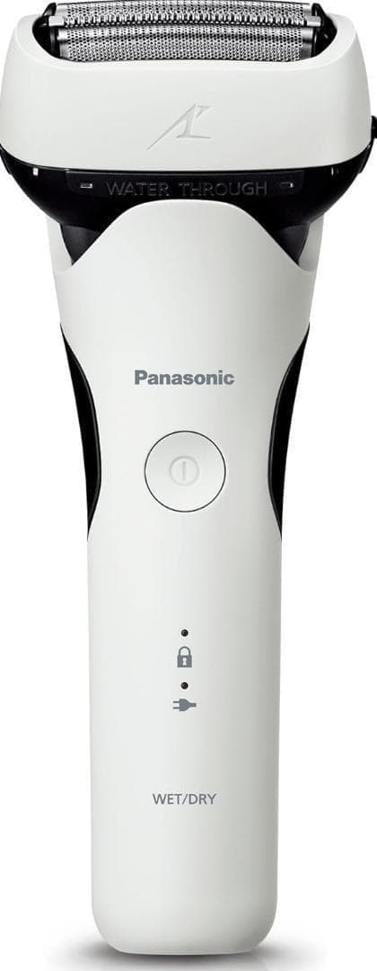 パナソニックラムダッシュ 3枚刃 電動 髭剃り メンズ ES-L320W-W 白