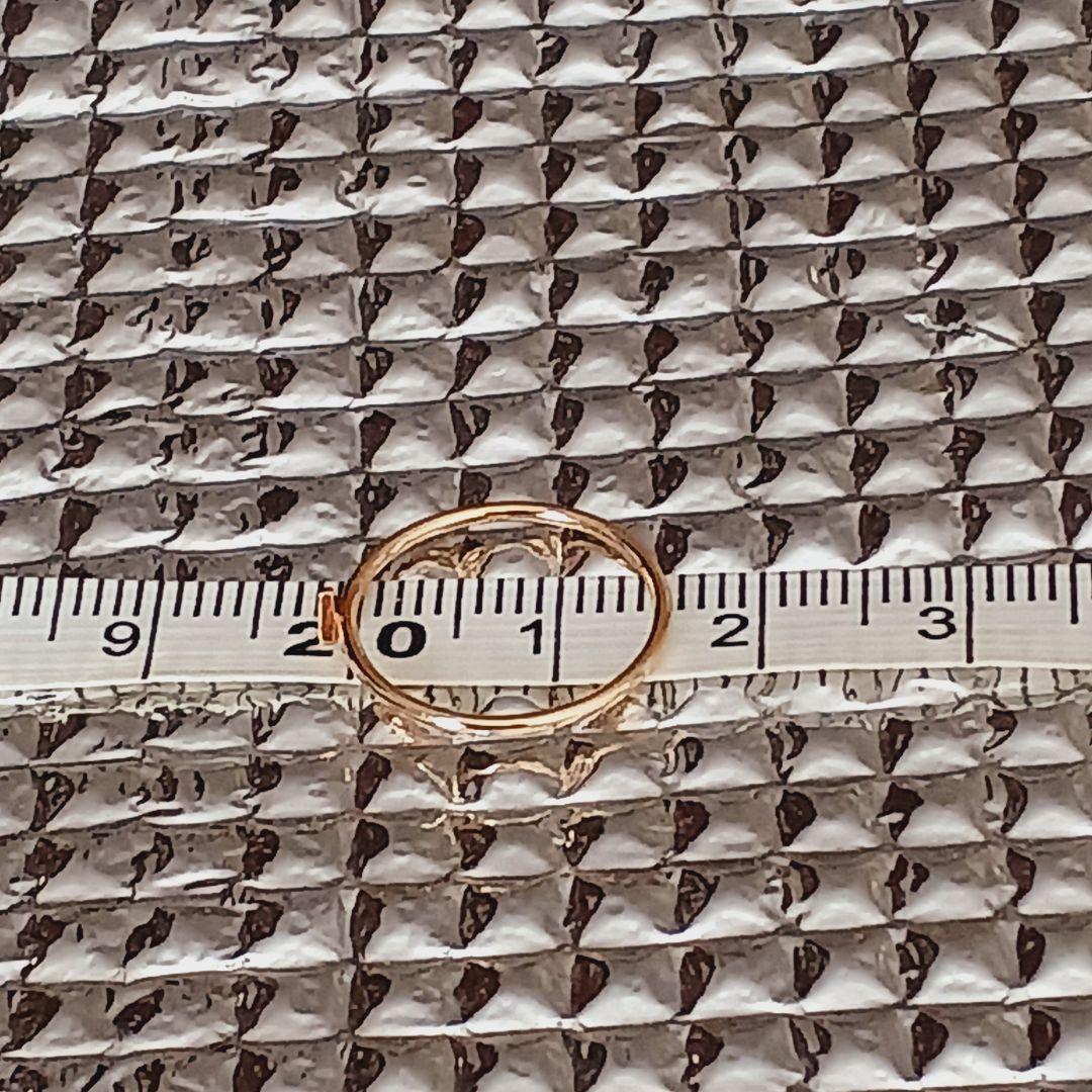 K18かK10レイジースーザン　アルファベットリングＡ 18K訳あり？