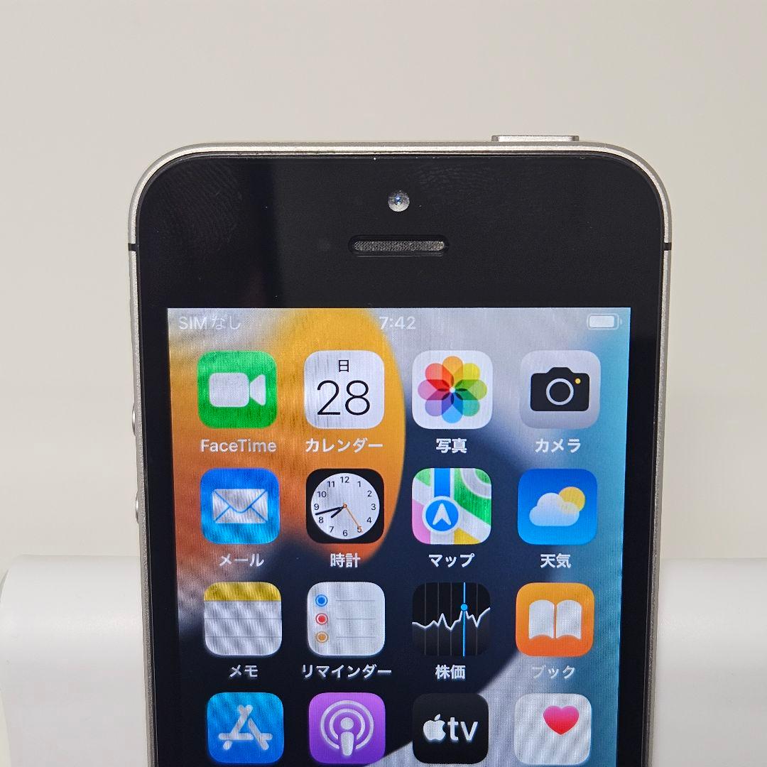 準美品 iPhone SE 第1世代 128GB スペースグレイ SIMフリー