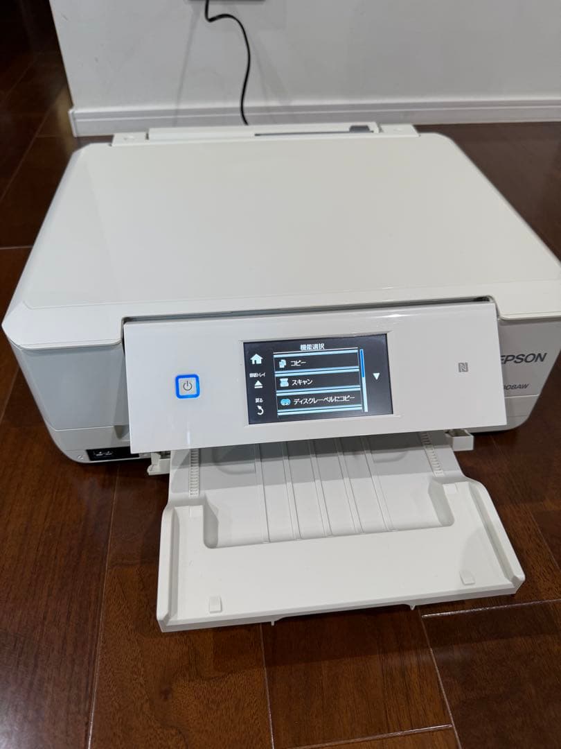 0*4様 EPSON プリンター　EP-808AW ホワイト 通電OK