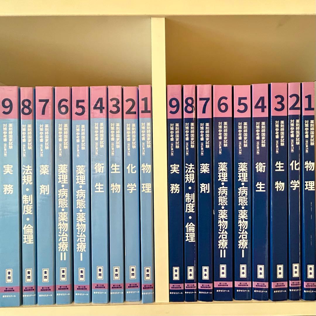 第110回 薬剤師国家試験 薬ゼミ 青本・青問