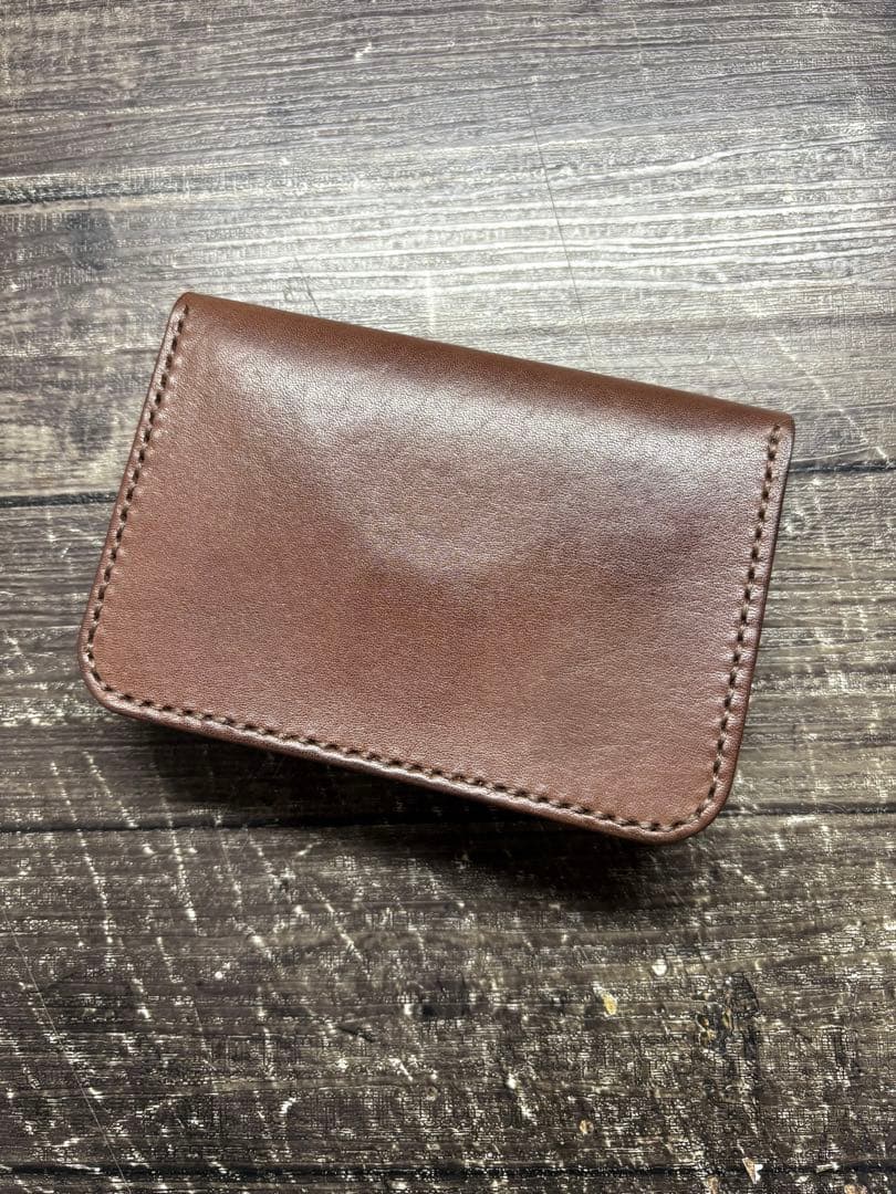 栃木サドルレザー　ショートトラッカーウォレット　BR