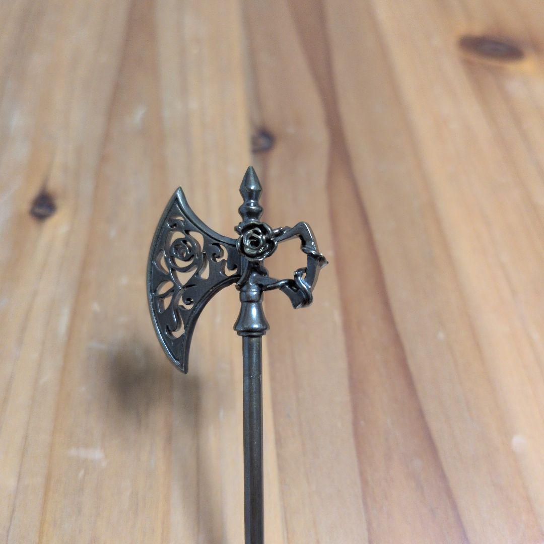 かんざし屋wargo「26年福袋限定簪チェス＆アンティーク簪紅蓮薔薇アックス」