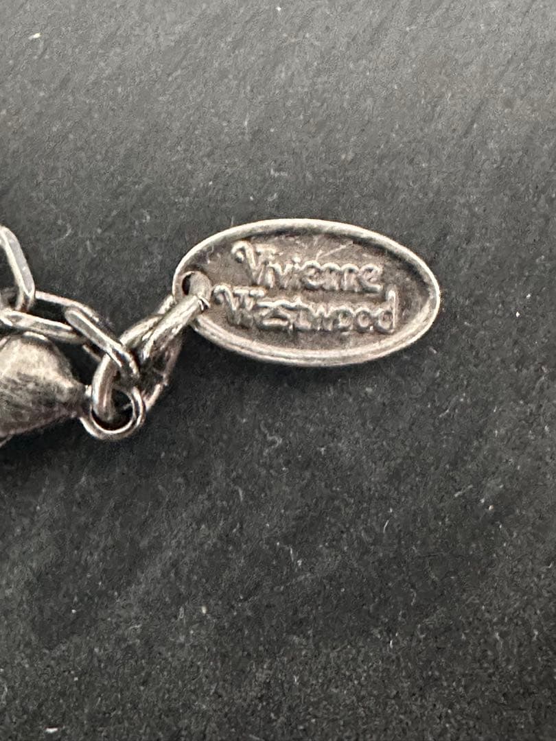 Vivienne Westwood ヴィンテージシルバーロングネックレス　希少