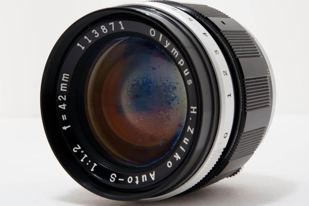 【希少完動】Olympus H.Zuiko Auto-S 42mm f/1.2