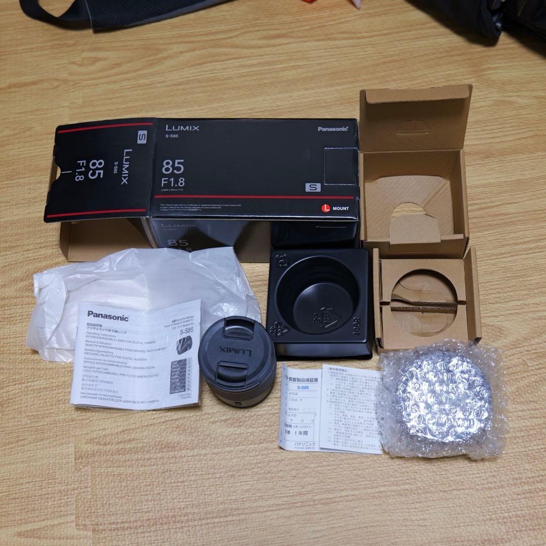 【即日発送】【送料込み】LUMIX 85mm F1.8 Lマウント
