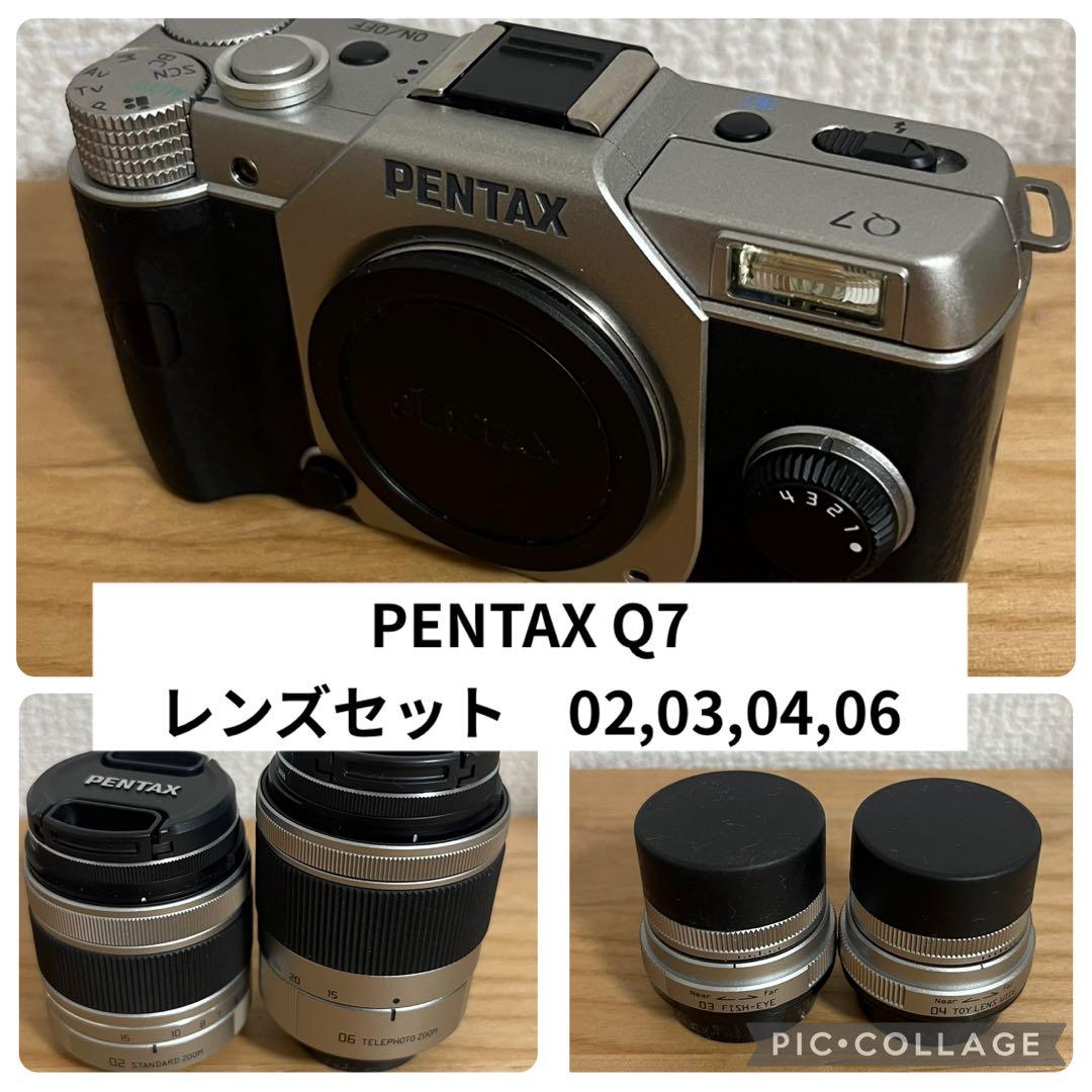 PENTAX Q7 シルバー　02 03 04 06