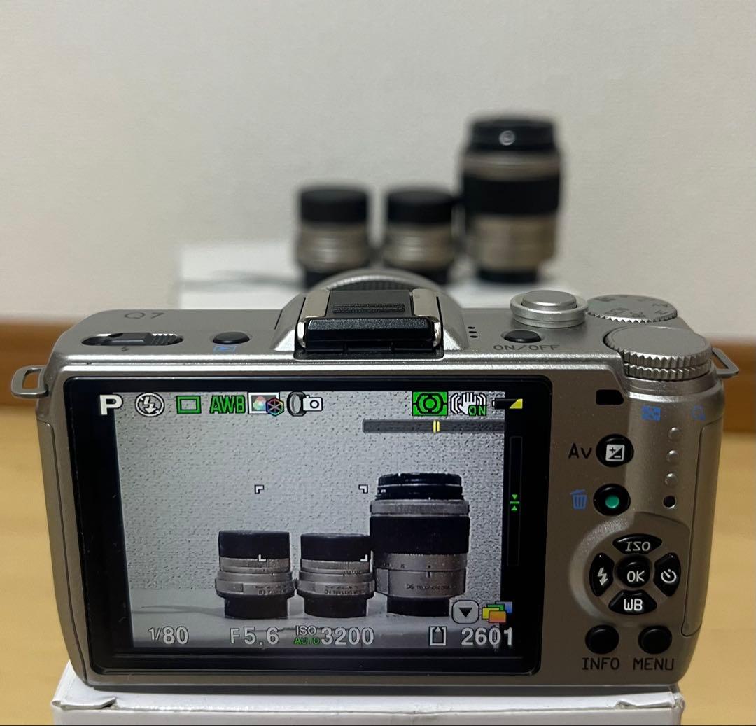 PENTAX Q7 シルバー　02 03 04 06