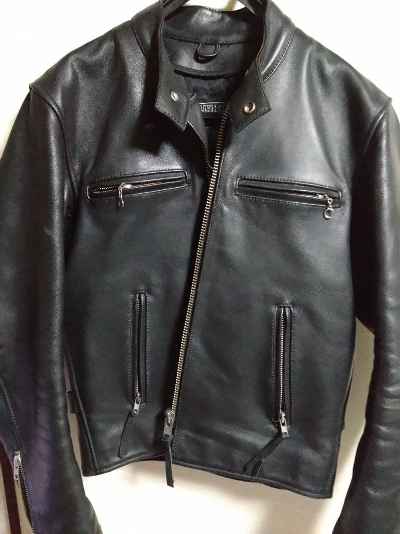 カドヤ シングルライダースジャケット