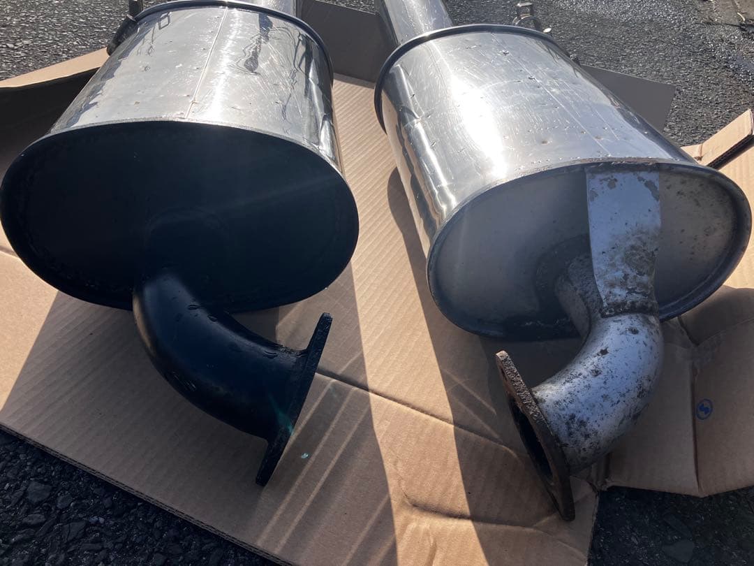 15 14 マジェスタ アリスト5ZIGEN マフラー左右出し　当時物