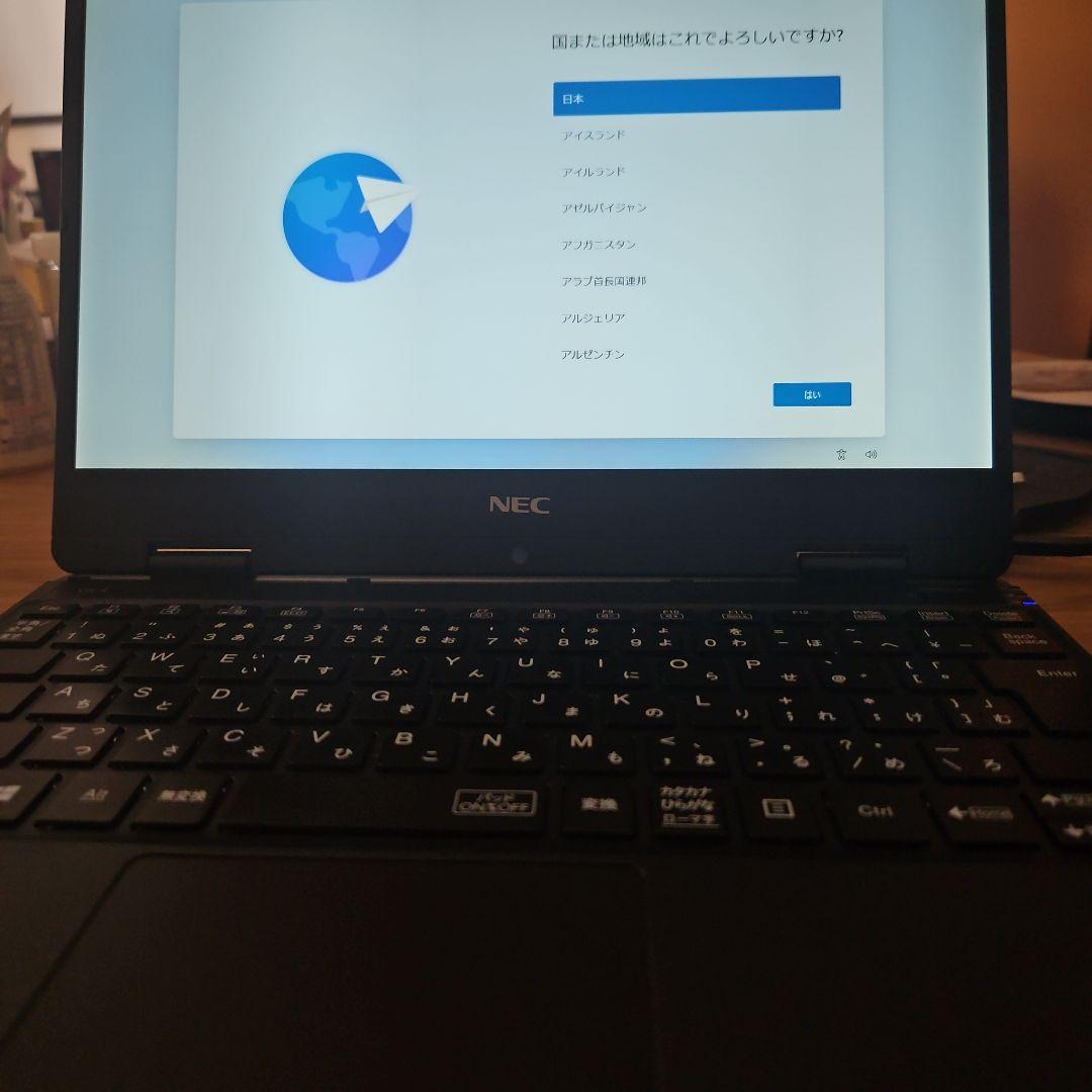 NEC VersaPro VH-4 12.5型 4GBメモリ 128GBSSD