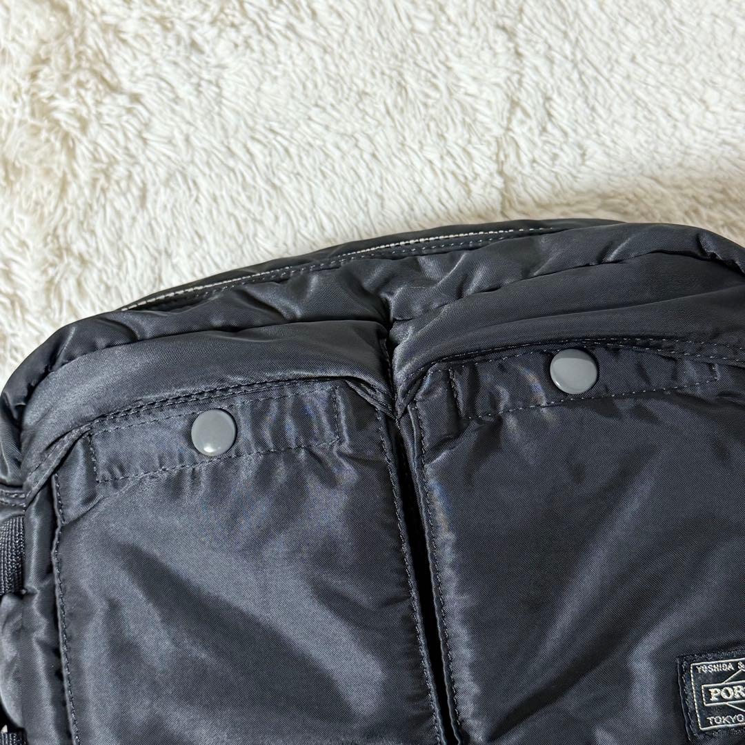⭐️未使用級⭐️　PORTER　TANKER　ボディバッグ　ブラック　ウエストバッグ