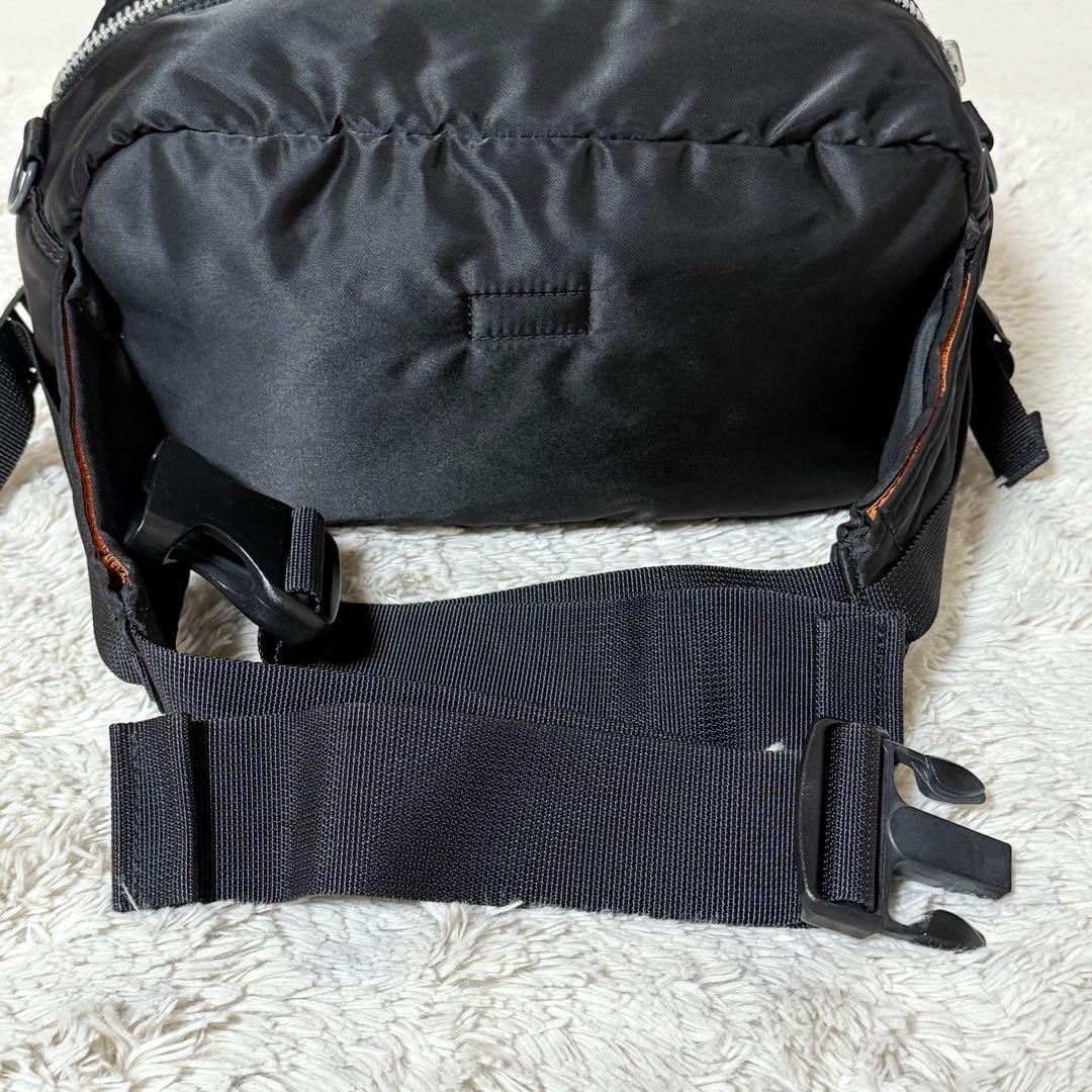 ⭐️未使用級⭐️　PORTER　TANKER　ボディバッグ　ブラック　ウエストバッグ