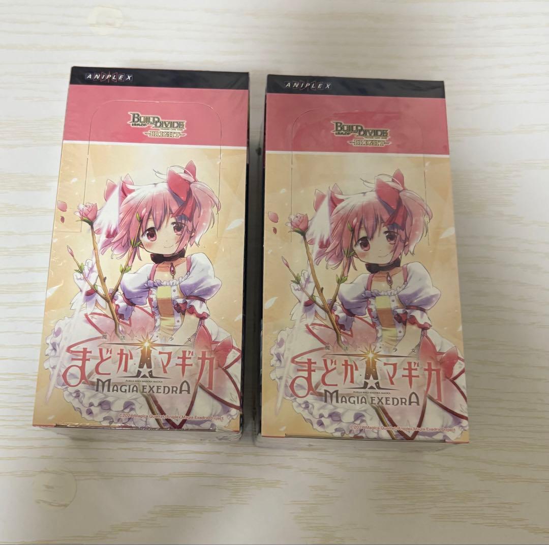 ビルディバイドブライトブースターパック魔法少女まどかマギカ 新品未開封2BOX