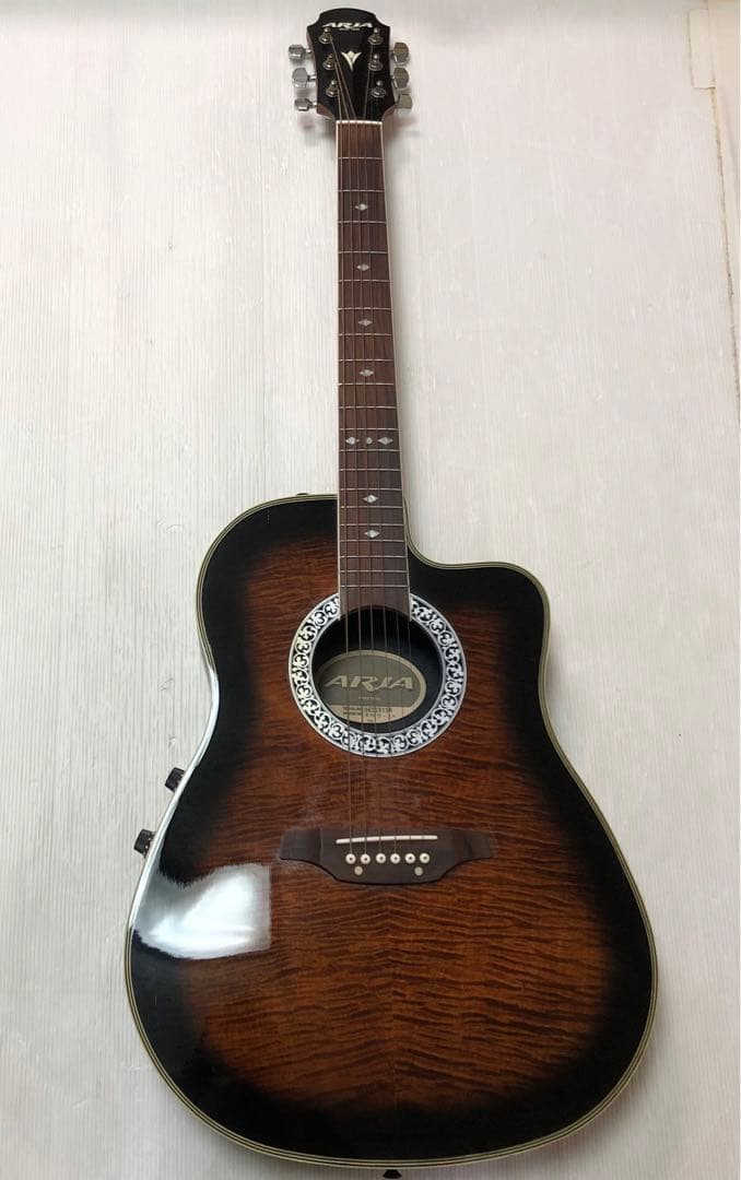 送料無料☆ARIAアリア AMB-35 エレアコ アコースティックギター