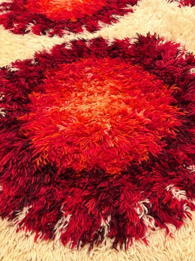 1960-70s ヴィンテージ　シャギーラグ