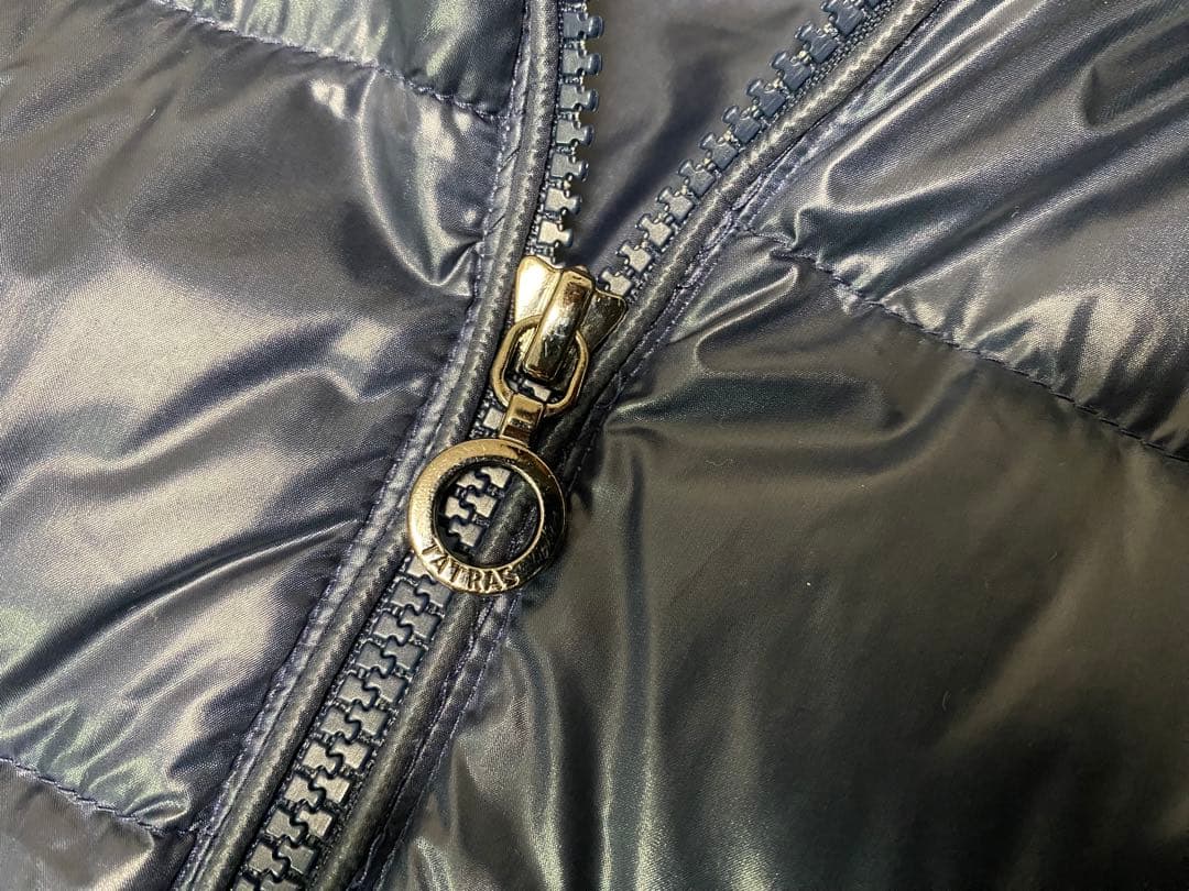 TATRAS BABILA フード付きネイビー ロングダウンジャケット 本物保証