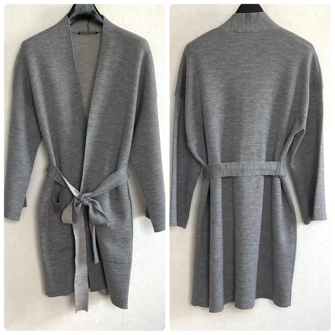 Weekend Max Mara ニットロングカーディガン　ガウンコート