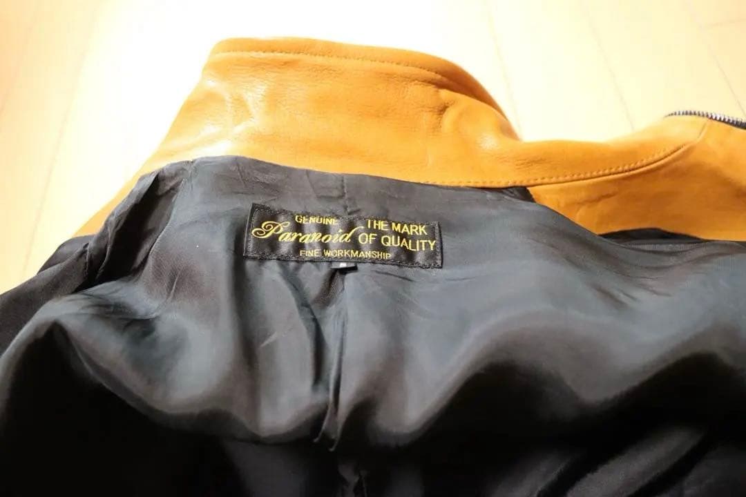 PARANOID シングルレザーJKT 清春 thee old circus