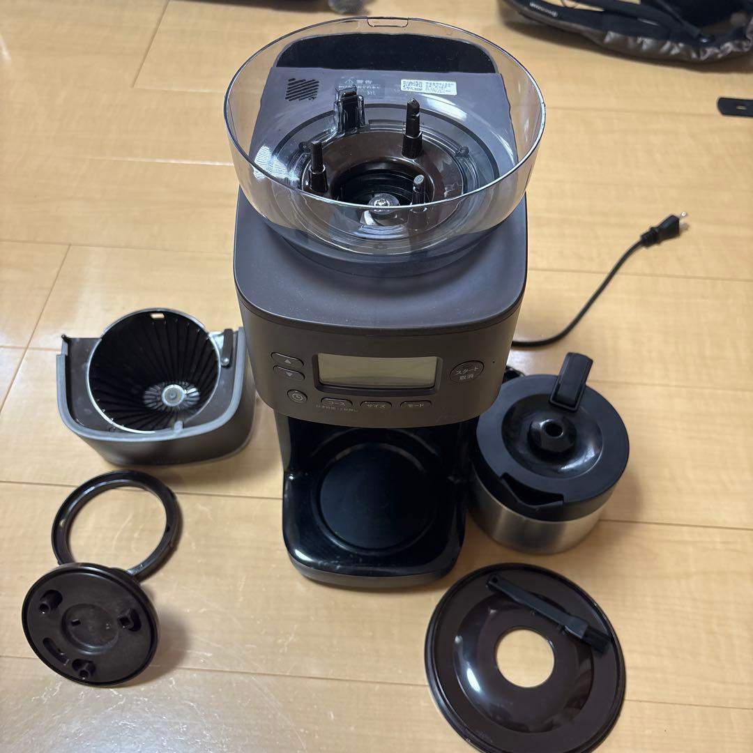 siroca sc-c271コーン式全自動コーヒーメーカー　ステンレスカップ