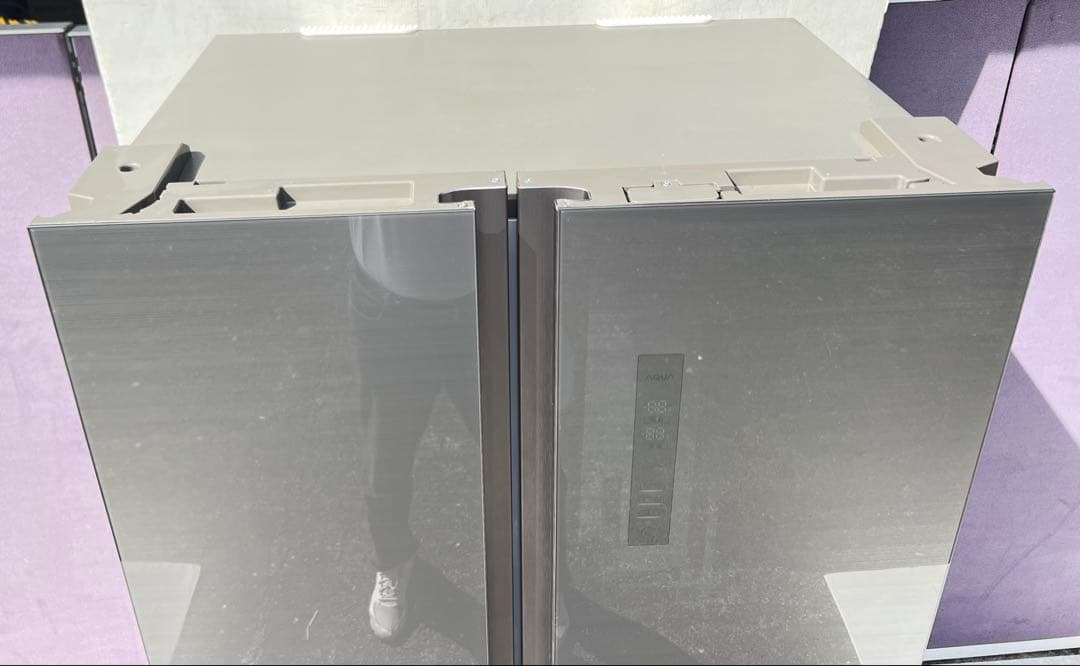 AQUA ノンフロン冷凍冷蔵庫AQR-SBS45H (S) 2019 年最終価格